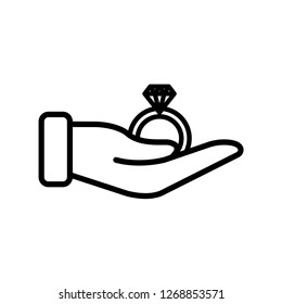 Proposal vector icon