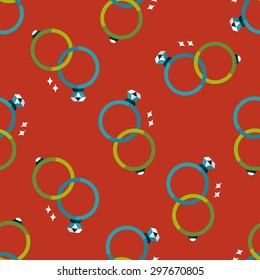 Propose couple diamond ring flat icon,eps10 seamless pattern background