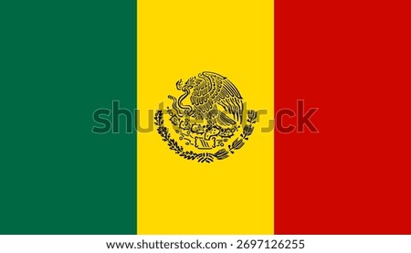 Proposed flag of the Afro-Mexican community. Represents culture, identity, and ancestral heritage in Mexico.