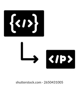 Props Flow Icon Bold Style For Various Design Purposes