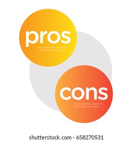 Pros and Cons Text Template