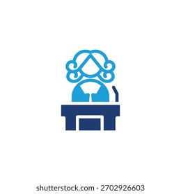 design de vetor de ícone colorido do promotor bom para web ou aplicativo móvel