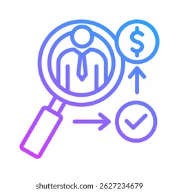 Prospect Icon Element For Design
