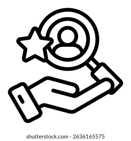 Prospect Icon Element For Design