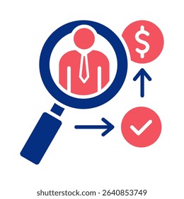 Prospect Icon Element For Design