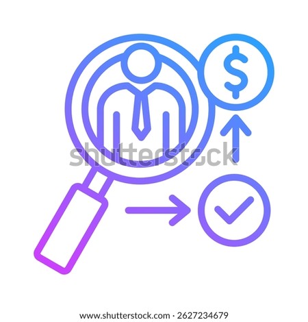 Prospect Icon Element For Design