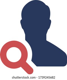 Ikone für Aussichten. Einfache Elementdarstellung.