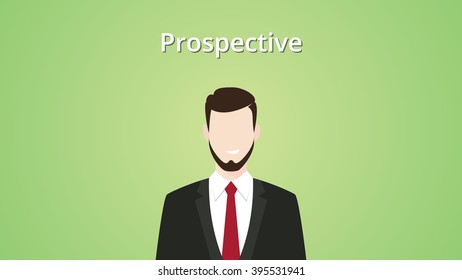 prospective client illustration businessman