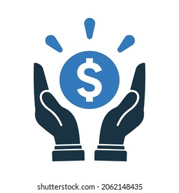 Prosperity, finance icon. Simple editable vector design isolated on a white background.
