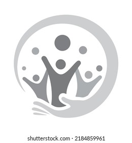 Prosperous Family Theme Vector Logo