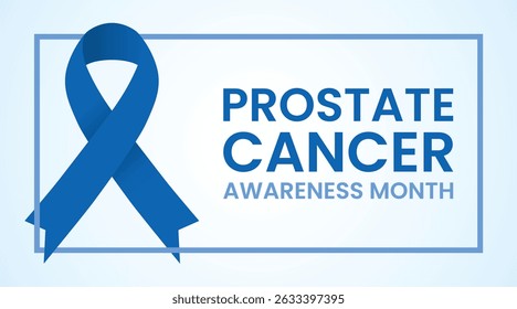 Prostate Cancer Awareness Month  .Background, placard, banner design template
