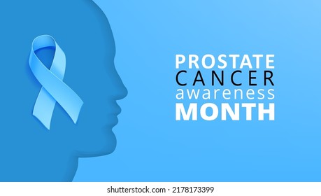 Prostate Cancer Awareness Month Banner Template. EPS10 Vector