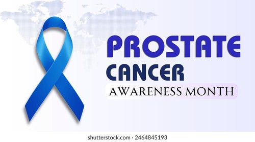 Prostate Cancer Awareness Month, campaign or celebration banner