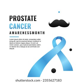 Prostate Cancer Awareness Month Design Template