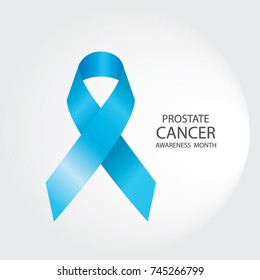 Prostate cancer awareness month. Vector illustration