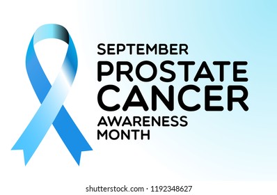 prostate cancer awareness, poster or banner for holidays decoration theme. design vector illustration
