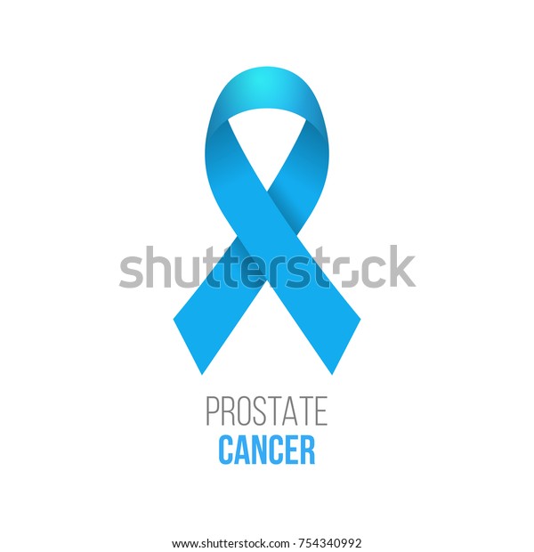 Prostate Cancer Awareness Ribbon Background Blue Stock Vector Royalty Free 754340992 4560