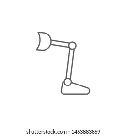 Prosthesis, leg icon. Element of medicine icon. Thin line icon