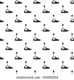 Prosthetic leg pattern. Simple illustration of prosthetic leg vector pattern for web