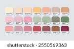 Protea Flower Color Palette, Protea Flower Color Guide Palette with Color Names. Catalog Samples of Protea colors with RGB HEX codes. cladding sheet, flow Tile Colour, Fashion Trend brick color tones