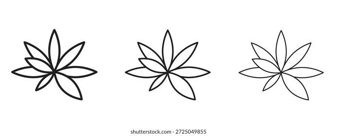 Ícone Protea. Ilustração de vetor de estilo minimalismo desenhado à mão