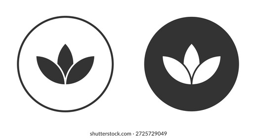 Icono de Protea en blanco y negro plano de moda. adecuado para el Diseño gráfico