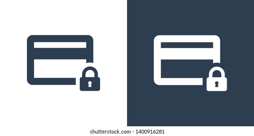 Protect Card Sign Icon Vector