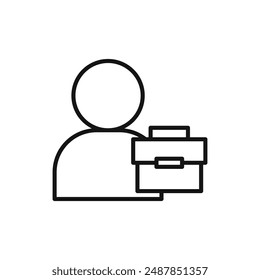 Protect career logo sign vector outline