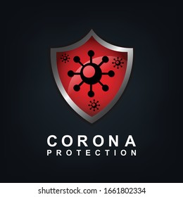 Protect from corona virus in China.  concept. eps10