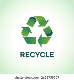 Protect the environment Recycle icon.  vector  illustration isolated on white background . EPS available.