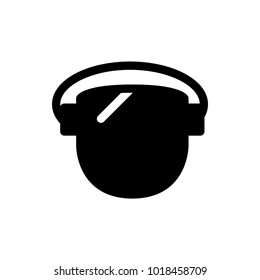 protect glass vector icon