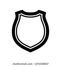 Protect guard shield plain line concept. Outline shield badge. Safety icon set. Privacy banner. Security label icon. style protect sticker symbol shape. Safeguard simple sign linear shield pictogram