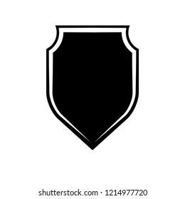 Protect guard shield plain line concept. Outline shield badge. Safety icon set. Privacy banner. Security label icon. style protect sticker symbol shape. Safeguard simple sign linear shield pictogram