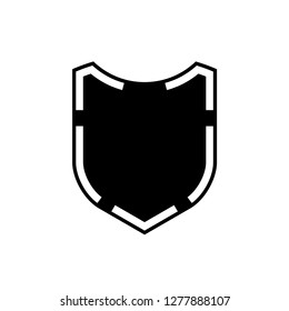 Protect guard shield plain line concept. Outline shield badge. Safety icon set. Privacy banner. Security label icon. style protect sticker symbol shape. Safeguard simple sign linear shield pictogram