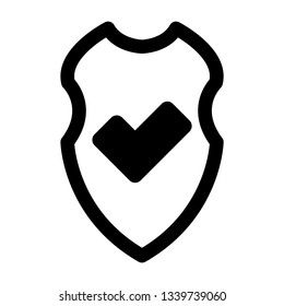protect icon. secure   icon. Shield  sign vector