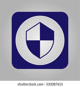 Protect icon, vector illustration