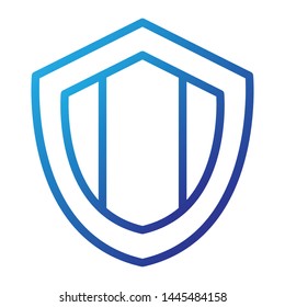 Protect Icon, Vector Illustration,User Interface Colour Outline