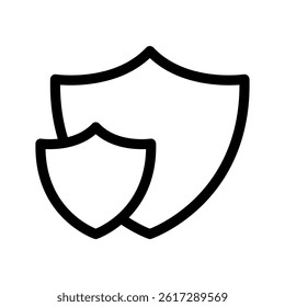 Protect Icon Vector Symbol Design Illustration