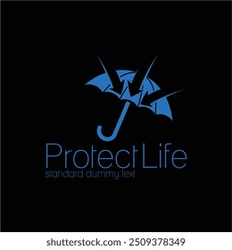 Protect Life Diseño de Logo Creativo para Cualquier Empresa o Marca de Negocio