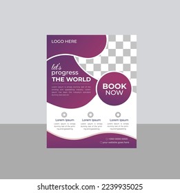 Protect and Make World Green Nature Flyer template