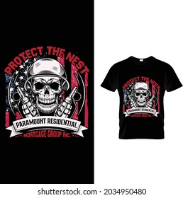 Protect The Nest Paramount Residential Mortgage Group Inc. T-Shirt Design