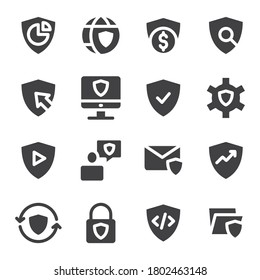 proteger el conjunto de iconos del escudo