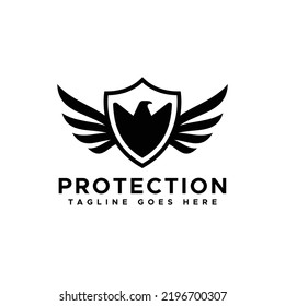 Protect Shield Logo Design Template