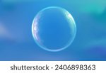 Protect sphere. Light shield skin with UV barrier effect. 3D sun hexagon force field or medical care layer. Shiny circle dome in sky. Sparkling transparent balloon. Vector background