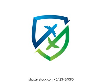 Protect Trip Logo Template, Icon, Symbol