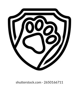 Protect Wildlife Icon Element For Design