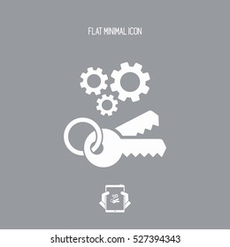 Protected access system icon