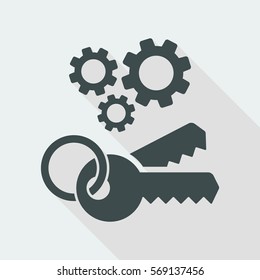 Protected access system icon