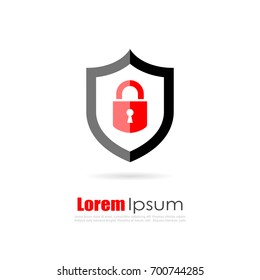 Protected area vector symbol on white background