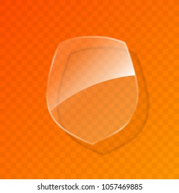 Protected guard shield concept. Safety badge, protection icon. Privacy colorful banner shield. Security label. Defense tag. Presentation shining sticker shield. Defense safeguard sign. Vector badge